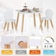 thumbnail image 5 of Juego De Mesa Kids Con 2 Sillas Para Niños Pequeños 3 Piezas Color Blanco, 5 of 9