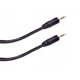 thumbnail image 1 of AUDIO-10M Cable de audio negro macho a macho 3,5mm plug-phone 1/8 de 10 metros de longitud, 1 of 2