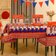 thumbnail image 3 of Set Mantel Dieciochero Más 6 Fundas Sillas Fiestas Patrias, 3 of 3