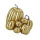 thumbnail image 2 of 7 Piezas De Calabazas Artificiales, Calabazas Decorativas Para La Cocina Navideña, Cosecha Dorada, 2 of 3