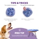 thumbnail image 4 of Juguete para perros Outward Hound Nina Ottosson Dog Hide N' Slide Purple, 4 of 6