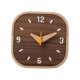 thumbnail image 4 of Reloj De Mesa Analógico Peque?o De Madera De 5,2 X 5,2 X 1 Pulgada Cuadrado Para Mesita De Noche Decorativa, 4 of 5