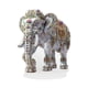 thumbnail image 5 of 2D Elephant acrílico Plaque decorativo Dispeto de escritorio de escritorio de escritorio decoración de mesa para la sala de estar del gabinete D, 5 of 5