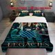 thumbnail image 1 of 3pcs Legacies Poster Display Bedding Set with Mysterious Symbols and Main Characters Theme Duvet Cover and Pillowcases, 1 of 5