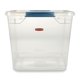 thumbnail image 2 of Contenedor Rubbermaid Clever Store, 30 litros, transparente, 2 of 3