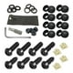 thumbnail image 2 of Juego De Tornillos Para Matrícula, Accesorios De Montaje Para Matrícula, Pernos Para Matrícula, Color Negro, 2 of 5