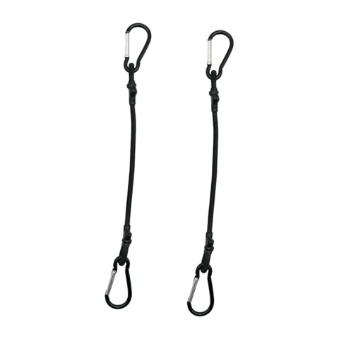 Ioensy - 2 Cuerdas Elásticas Resistentes Para Exteriores, Para Autocaravanas, 30 Cm