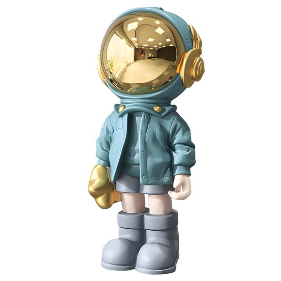 Figurilla Dosker Astronauta 35 × 16 × 16 cm Azul Claro