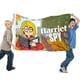 thumbnail image 2 of Harriet la Espía Bandera impresa con temática, regalo perfecto para fanáticos, amigos y familiares, y adecuada para actividades al aire libre e interiores, decoraciones de fiesta. 90 cm × 150 cm., 2 of 6