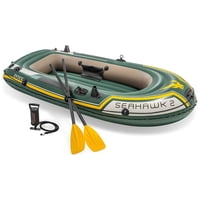 Intex - Bote Inflable Seahawk 2 Set Capacidad 240 Kg