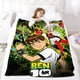 thumbnail image 5 of Ben 10 anti-pilling, suave, ligera, esponjosa y acogedora de lujo para hogar y cocina – Perfecta para niños y adultos,150X200cm, 5 of 6