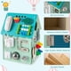 thumbnail image 3 of Casita de Madera Busy Board Costway Azul, 3 of 3