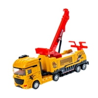 Magideal - Vehículo Impulsado Por Fricción, Vehículo Push And Go, Simulación De Inercia, Camión Grúa De Juguete Para Niños De 3 A 7 Años, Regalos Del Día De San A