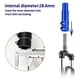 thumbnail image 4 of Extensor de potencia de horquilla de bicicleta, adaptador de elevador de manillar de bicicleta, adaptador de cabeza de aleación de aluminio, para bicicleta de montaña, bicicleta de carretera y MTB, 4 of 5