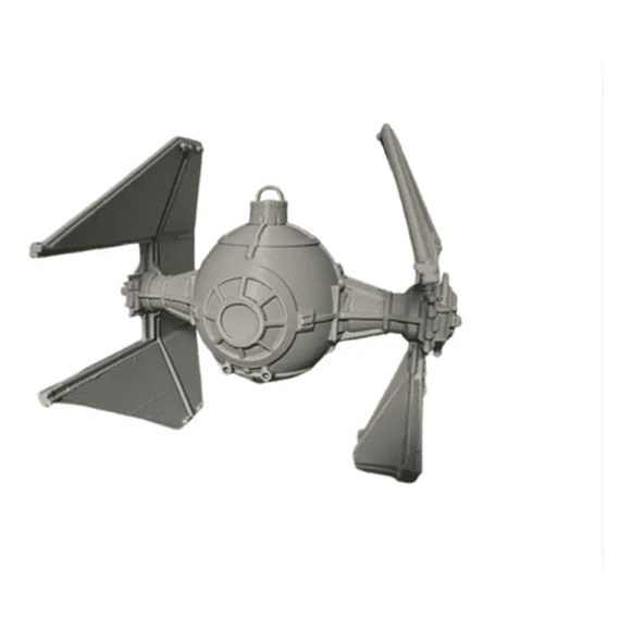 Adorno para el Árbol de Navidad- Tie Interceptor Star Wars (CLIP)