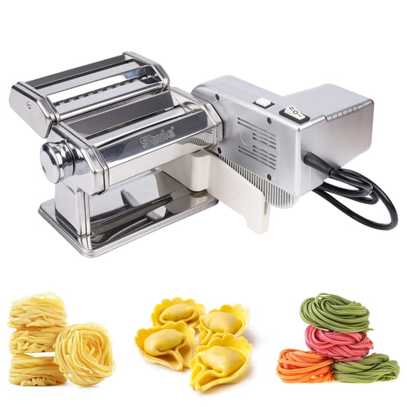 Máquina de Pasta Shule Eléctrica y Manual 150 mm 110 V