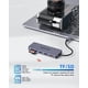 thumbnail image 5 of Adaptador multipuerto de 7 puertos USB C Hub FORIDA 4K HDMI 100 W PD, 5 of 7