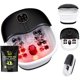 thumbnail image 1 of Spa para pies WHALSTAR plegable con burbujas de calor - negro, 1 of 8