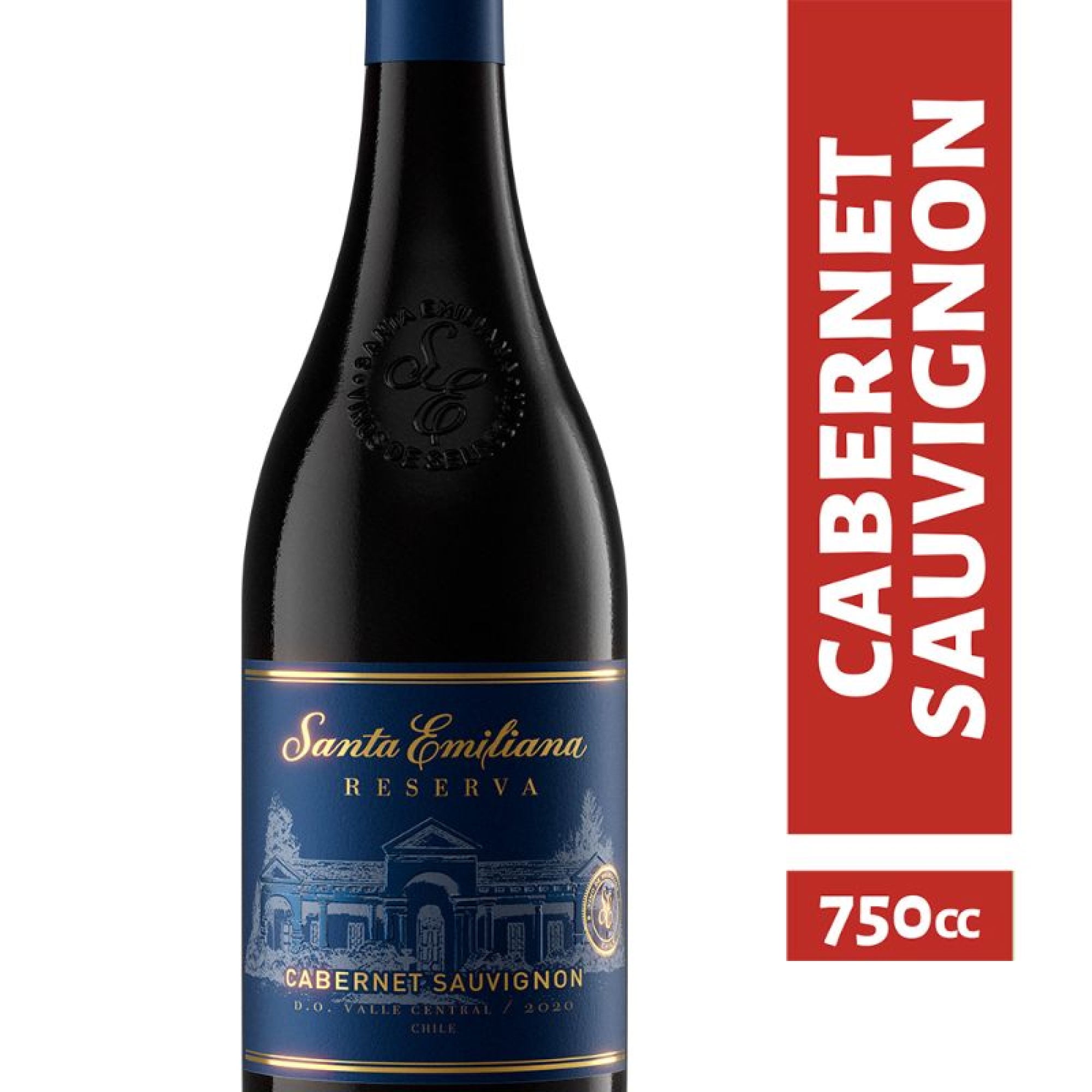 Vino Tinto Emiliana Reserva Cabernet Sauvignon Botella