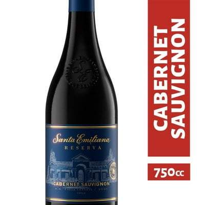 Vino Tinto Emiliana Reserva Cabernet Sauvignon Botella