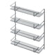 thumbnail image 1 of Cesta Para Colgar 4 Niveles VIBO Cromado, 1 of 2