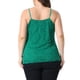 thumbnail image 3 of Agnes Orinda Camisola Elegante sin Mangas con Encaje y Tirantes Ajustables para Mujer Plus 3X Verde, 3 of 6
