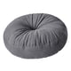thumbnail image 5 of Cojín Redondo Para Silla, Cojín Grueso Para Estudio, Oficina, Balcón, Gris Oscuro, 5 of 6