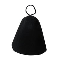 Ioensy - Sauna Hat, Salón De Vapor, Gorra Rusa Para Baños De Spa Accesorios De Sauna Negros