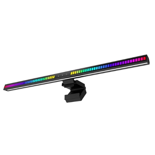 Crusec - Barra De Luz Para Monitor Pc 55cm Con Retroiluminación Rgb
