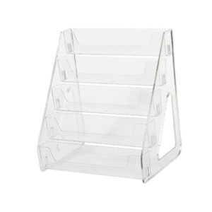 Magideal - Expositor Acrílico Escalonado, Versátil, Organizador De Esmaltes De Uñas, Estante De Exhibición Para Anime, Aceites Esenciales Y Esmaltes De Uñas.