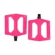 thumbnail image 2 of Pedales De Bicicleta Ligeros Universales De Nailon, Repuestos Planos, Color Rosa, 2 of 5