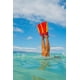 thumbnail image 5 of Aletas de natación DORSAL Lifeguard Rojo/Amarillo talla pequeña US 7‑8, 5 of 6