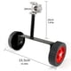 thumbnail image 1 of 1pc, Lawn Mower Auxiliary Wheel Gasoline Lawn Mower Support Frame Portable Portable Portable Electric Lawn Mower Support Wheel Lawn Mower Wheel Accessories, 1 of 2