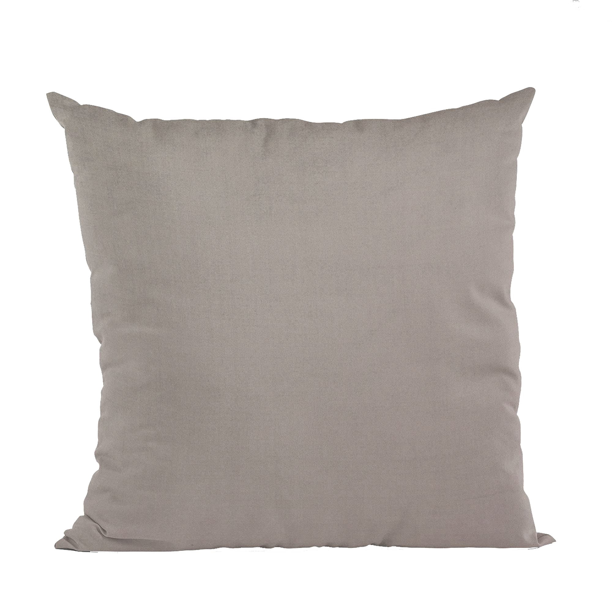 Cojín Plutus Brands De Terciopelo Marrón Brillante, 40 X 40 Cm