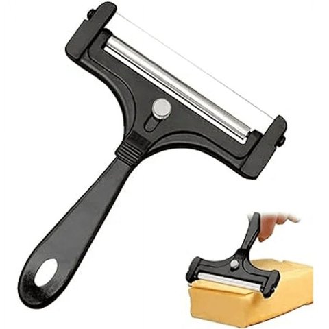 Leonimport - Cortador De Queso Con Rodillo Y Alambre De Corte, Espesor De Corte Variable