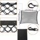thumbnail image 2 of Barrera de seguridad para perros de doble capa para coche, red de seguridad para mascotas de 47 x 35 pulgadas, malla elástica ajustable para área trasera de carga, valla de separación para vehículos,, 2 of 5