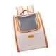 thumbnail image 5 of Transportadora para Gatos con Ventana Transparente, Plegable y Resistente al Aire Libre, Naranja, 5 of 5