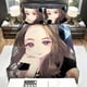 thumbnail image 1 of Streamer Pokimane Anime Portrait Quilt Duvet Cover Set Bedclothes3-Piece Bedding Set (1 Duvet Cover + 2 Pillow Shams), 1 of 4