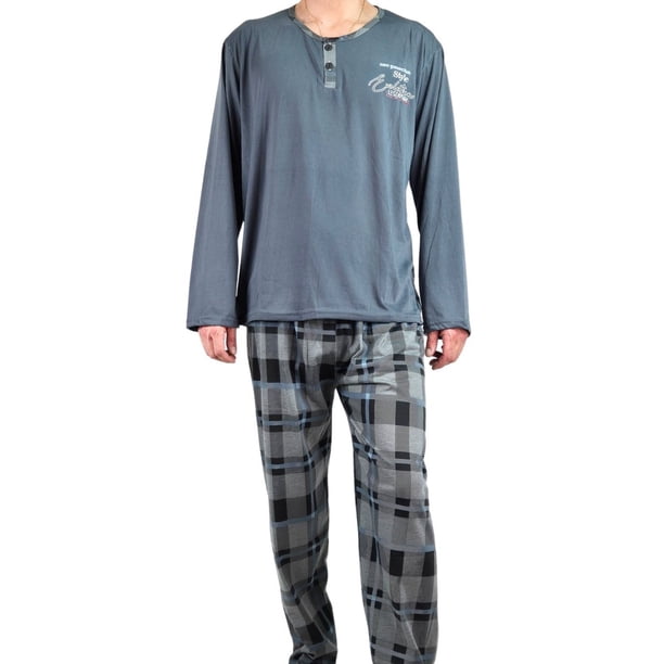Pijama Hombre Manga Larga Verano 528