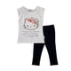 thumbnail image 1 of Conjunto Niña Polera+Calza Hello Kitty S122704-0103 blanco 8, 1 of 5