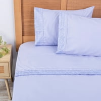 Sabana Mf Plumetti Broderie King Morado