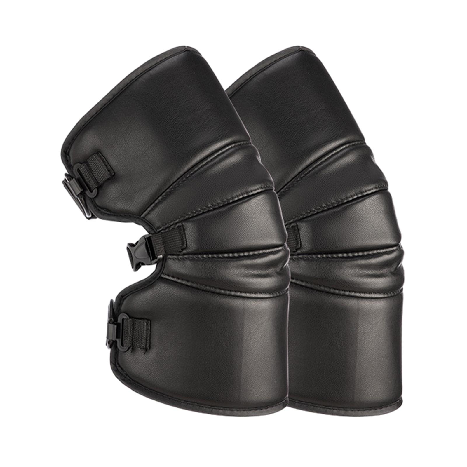 Magideal - Rodilleras A Prueba De Viento Para Motocicleta, Espinilleras Para Motocicleta, Cubiertas De Mallas Cálidas Para Esquí En Invierno, Patinaje, Snowboard Estilo A