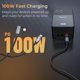 thumbnail image 3 of Cable USB-C SMALLRIG 60 cm 20 Gbps 100 W con conector en ángulo, 3 of 6