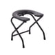 thumbnail image 2 of Asiento De Inodoro Plegable Cómoda Cómoda Junto A La Cama Para Ba?o Personas Mayores Adultos Altura 38 Cm, 2 of 5