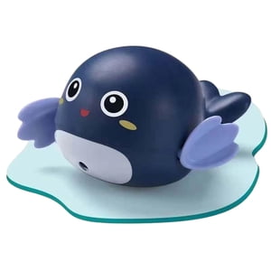 Magideal - Divertidos Juguetes De Baño Para Niños Pequeños Con Mecanismo De Relojería, Bañera Flotante Para Piscina Para Niños Y Niñas Azul Oscuro