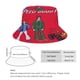 thumbnail image 2 of Speed Buggy Sombrero bucket para adultos, gorra de protección solar, sombrero de pescador plegable para viajes al aire libre, pesca y actividades de verano, 2 of 6
