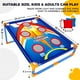thumbnail image 3 of Juego de lanzamiento de pufs ABERLLS con temática de cohetes con 8 pufs, 3 of 3