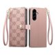 thumbnail image 1 of Funda Billetera con Cierre para [samsung galaxy A56] con Tarjetero, Soporte y Correa de ManoRosa, 1 of 5