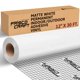 thumbnail image 1 of Rollo de Vinilo Frisco Craft 30 cm x 9 m Blanco Mate, 1 of 9