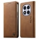 thumbnail image 1 of Funda Billetera de Cuero para [Xiaomi Redmi Note 14 Pro 5G], Bloqueo RFID, Tarjetas y Soporte Marrón, 1 of 5